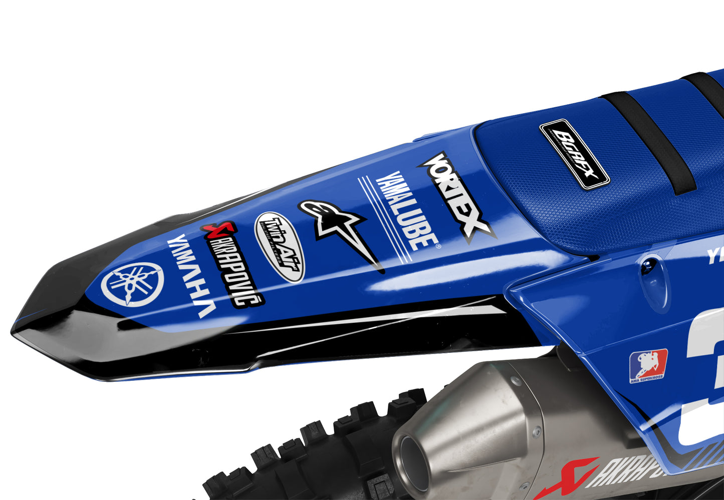 YAMAHA GRAPHICS KIT ''INFERNO'' DESIGN