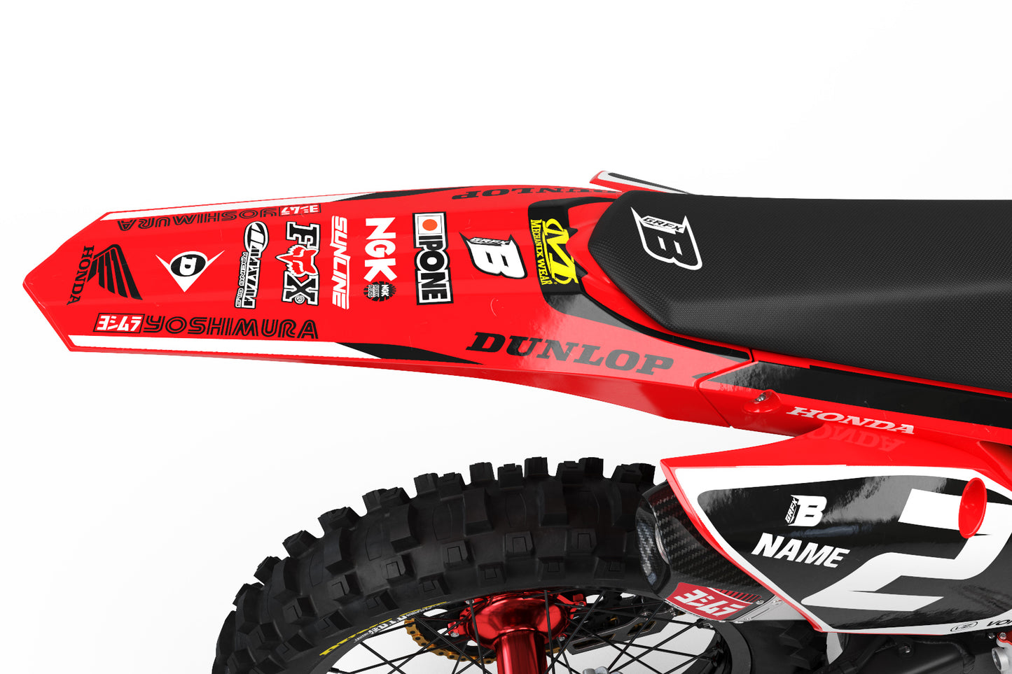 HONDA GRAPHICS KIT ''FACTORY S2'' DESIGN