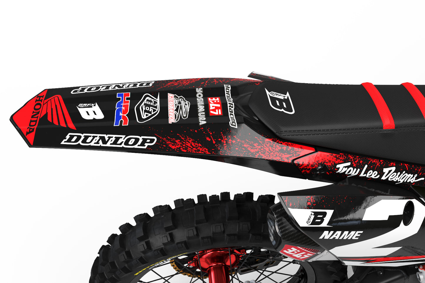 HONDA GRAPHICS KIT ''HOROR'' DESIGN