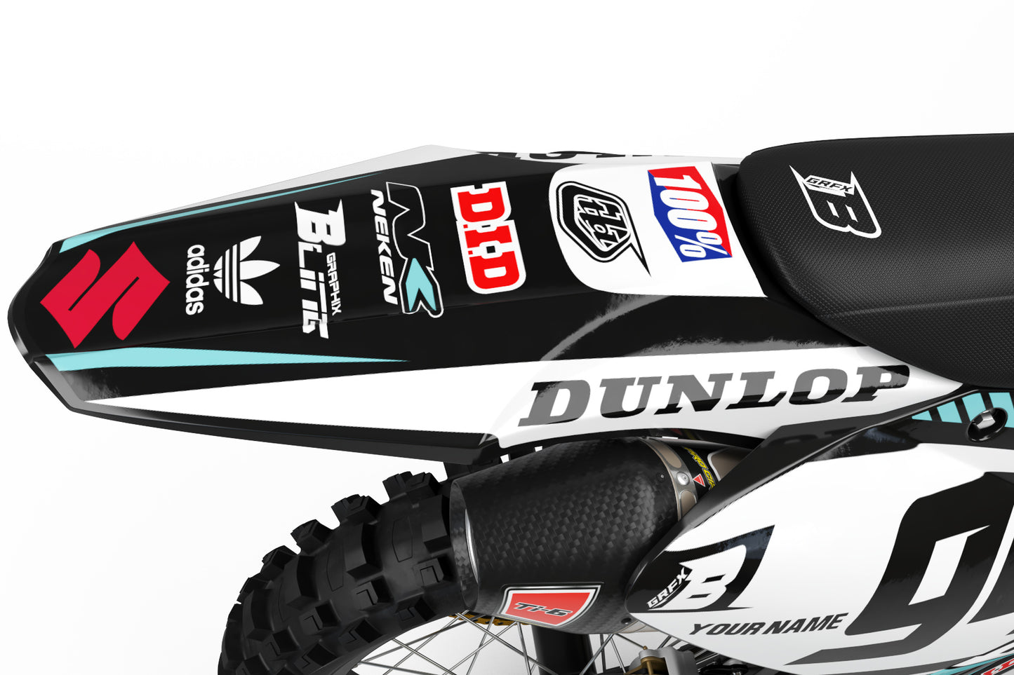 SUZUKI GRAPHICS KIT ''TECHTONE'' DESIGN