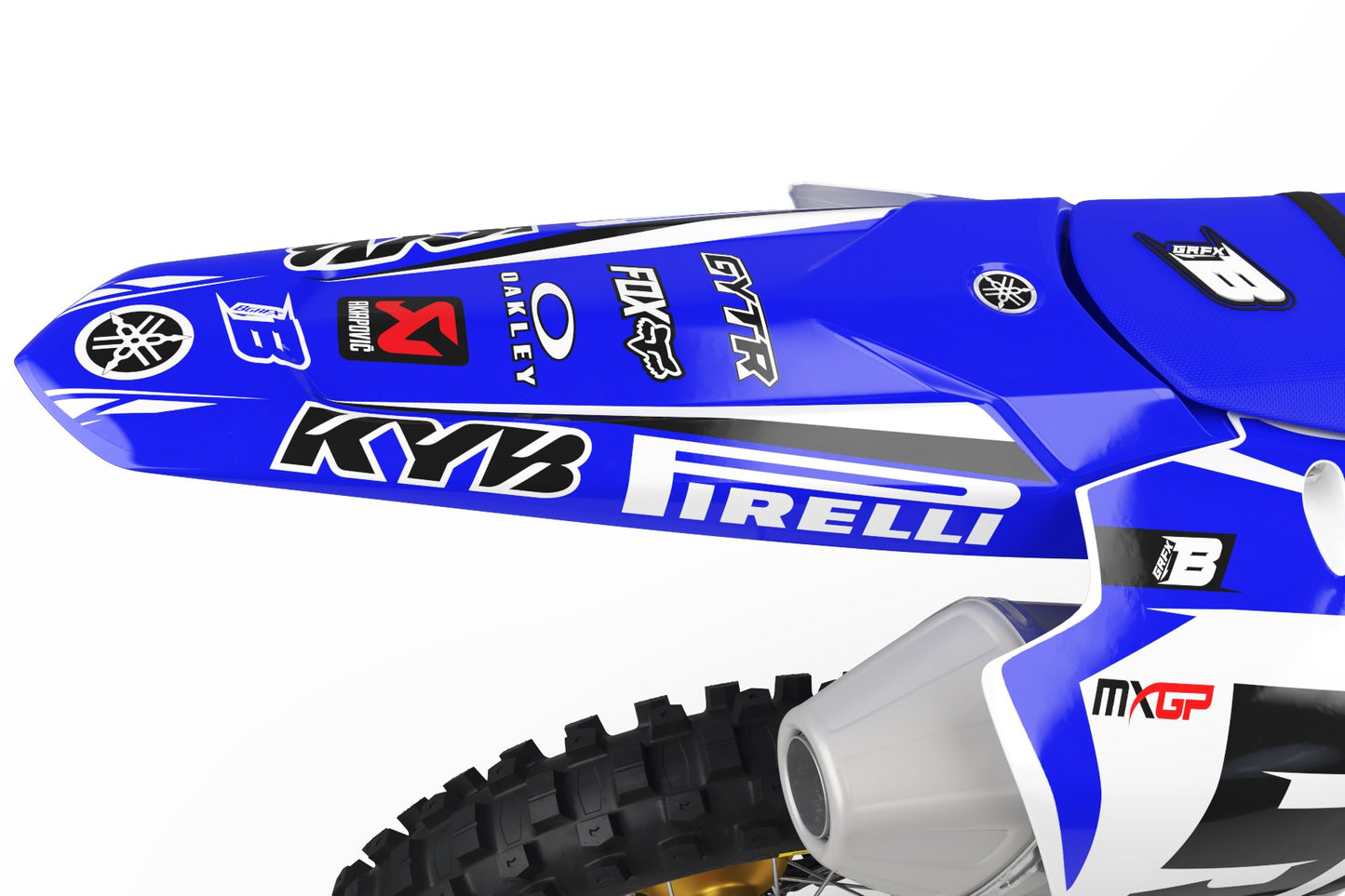 YAMAHA GRAPHICS KIT ''FACT'' DESIGN