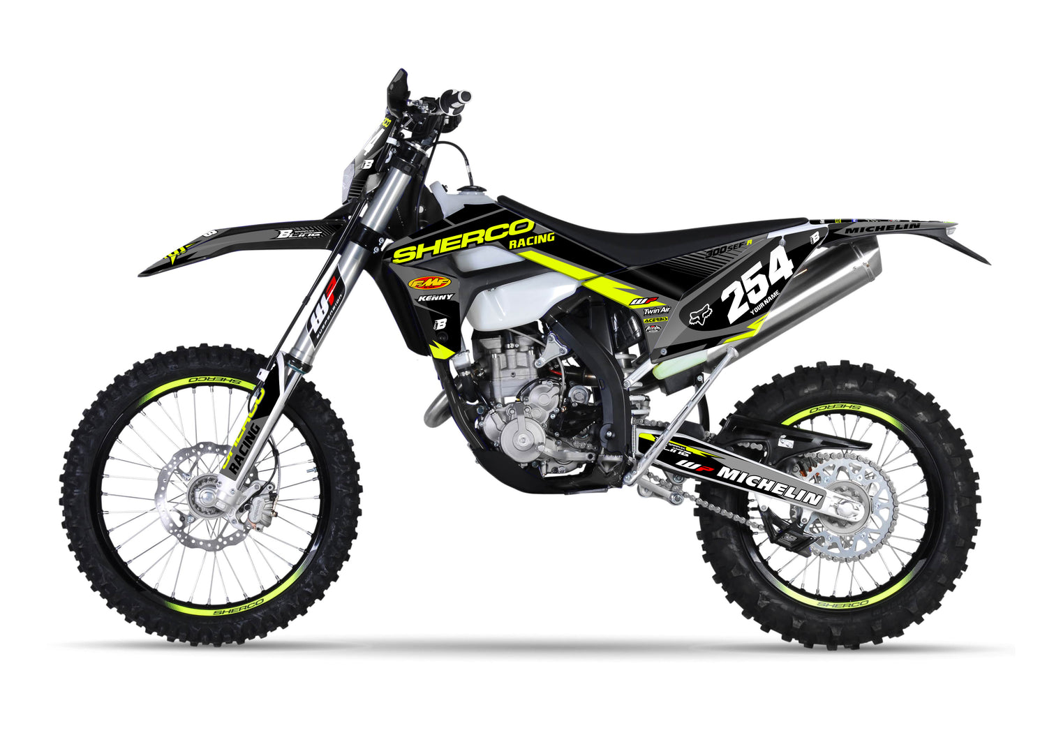 Graphics for Sherco Motocross