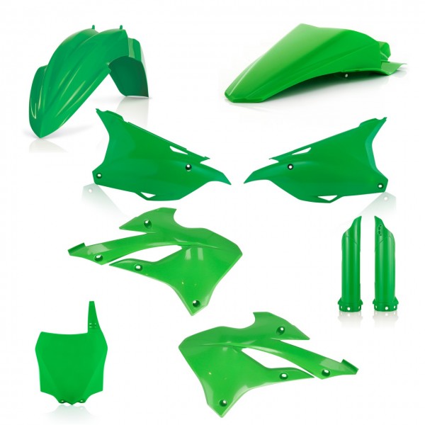 PLASTIC FULL KITS KAWASAKI 85/100/112 2022-24 - GREEN