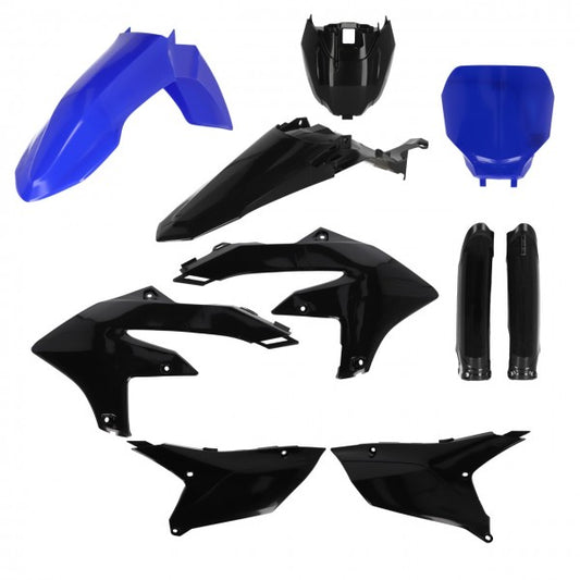 FULL KIT PLASTIC YAMAHA YZF 450 2023-2024 - BLACK/BLUE