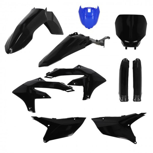 FULL KIT PLASTIC YAMAHA YZF 450 2023-2024 - BLACK/BLUE AIRBOX