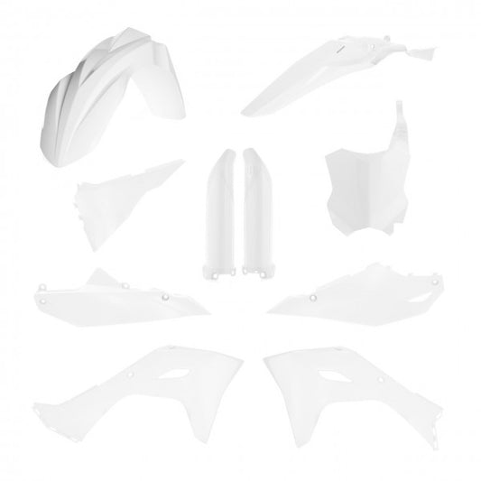 FULL KIT PLASTIC KAWASAKI KX F 450 2024 - WHITE