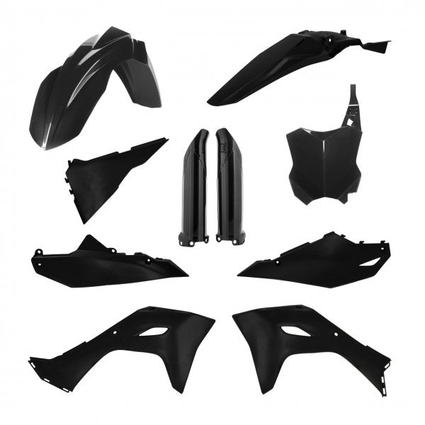 FULL KIT PLASTIC KAWASAKI KX F 450 2024 - BLACK