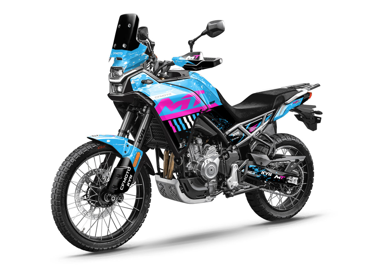CF MOTO MT450 FULL GRAPHICS KIT ''DIRTED'' DESIGN