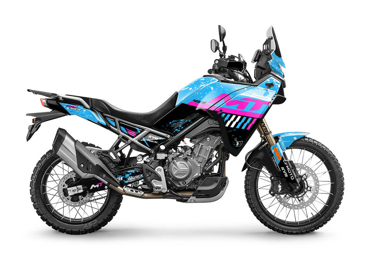 CF MOTO MT450 FULL GRAPHICS KIT ''DIRTED'' DESIGN