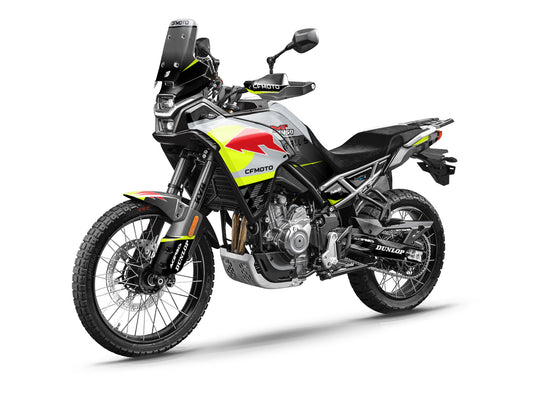 CF MOTO MT450 FULL GRAPHICS KIT ''FACTORED GREY'' DESIGN
