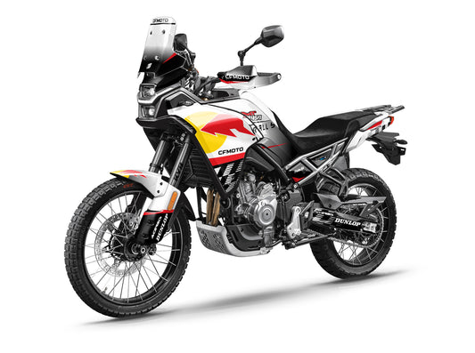 CF MOTO MT450 FULL GRAPHICS KIT ''FACTORED WHITE'' DESIGN