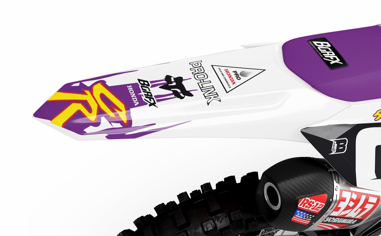 HONDA GRAPHICS KIT ''RETRO 95s WHITE'' DESIGN