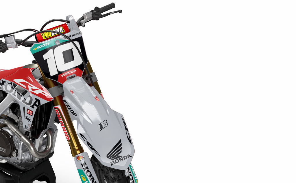 Gray Graphics Racing HONDA GRAPHICS KIT ''PRIME GREY'' DESIGN – bling graphix