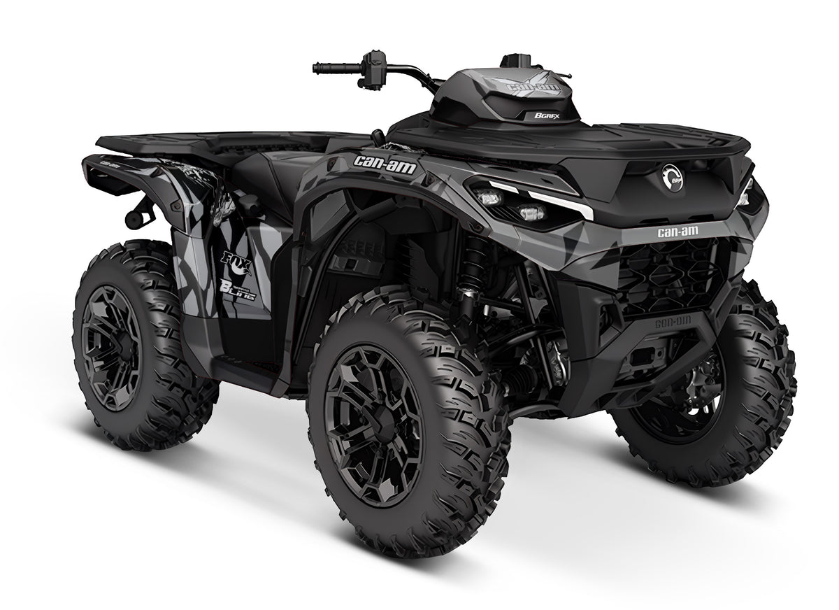 CAN-AM OUTLANDER G3 2025-2027 FULL GRAPHICS KIT "SCREAM GREY" DESIGN