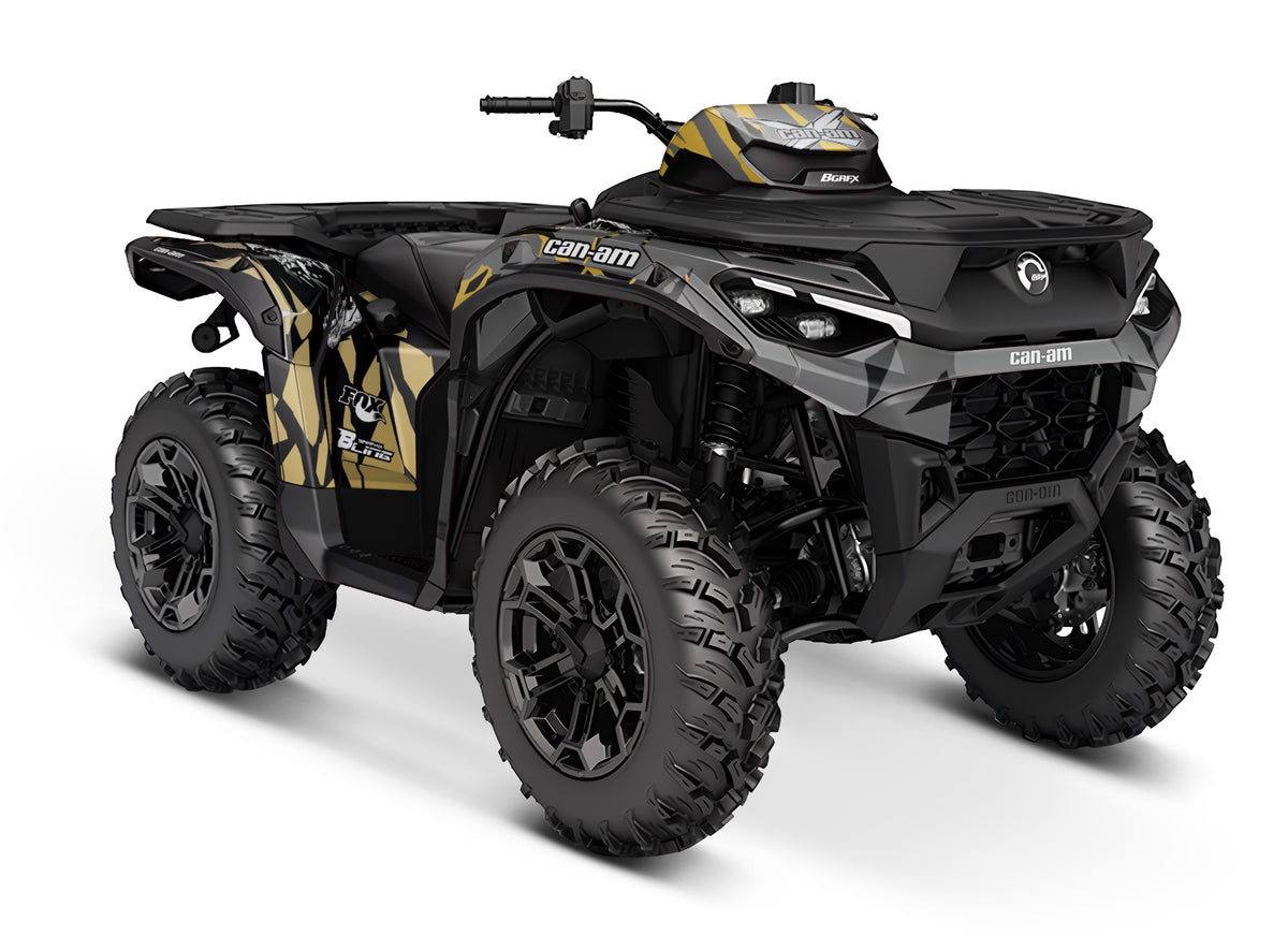 CAN-AM OUTLANDER G3 2025-2027 FULL GRAPHICS KIT "SCREAM SAND" DESIGN