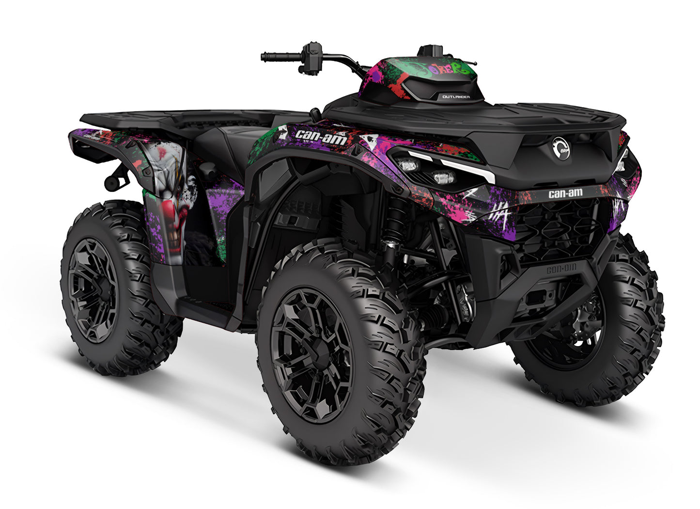 CAN-AM OUTLANDER G3 2025 FULL GRAPHICS KIT "JOKER" DESIGN