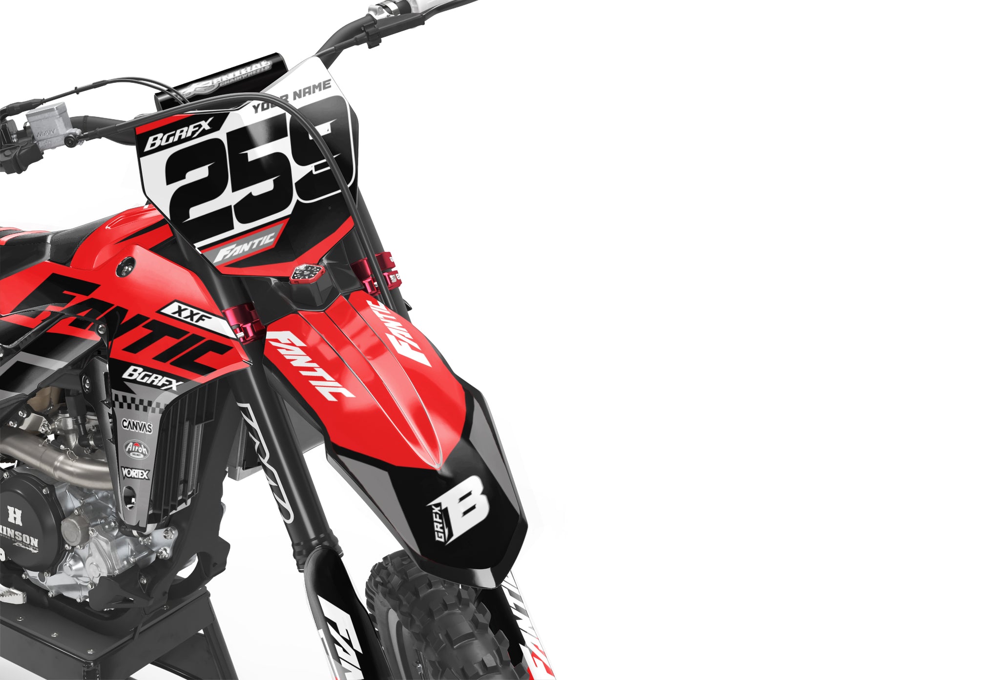 FANTIC FULL GRAPHICS KIT ''PRIME'' DESIGN – bling graphix