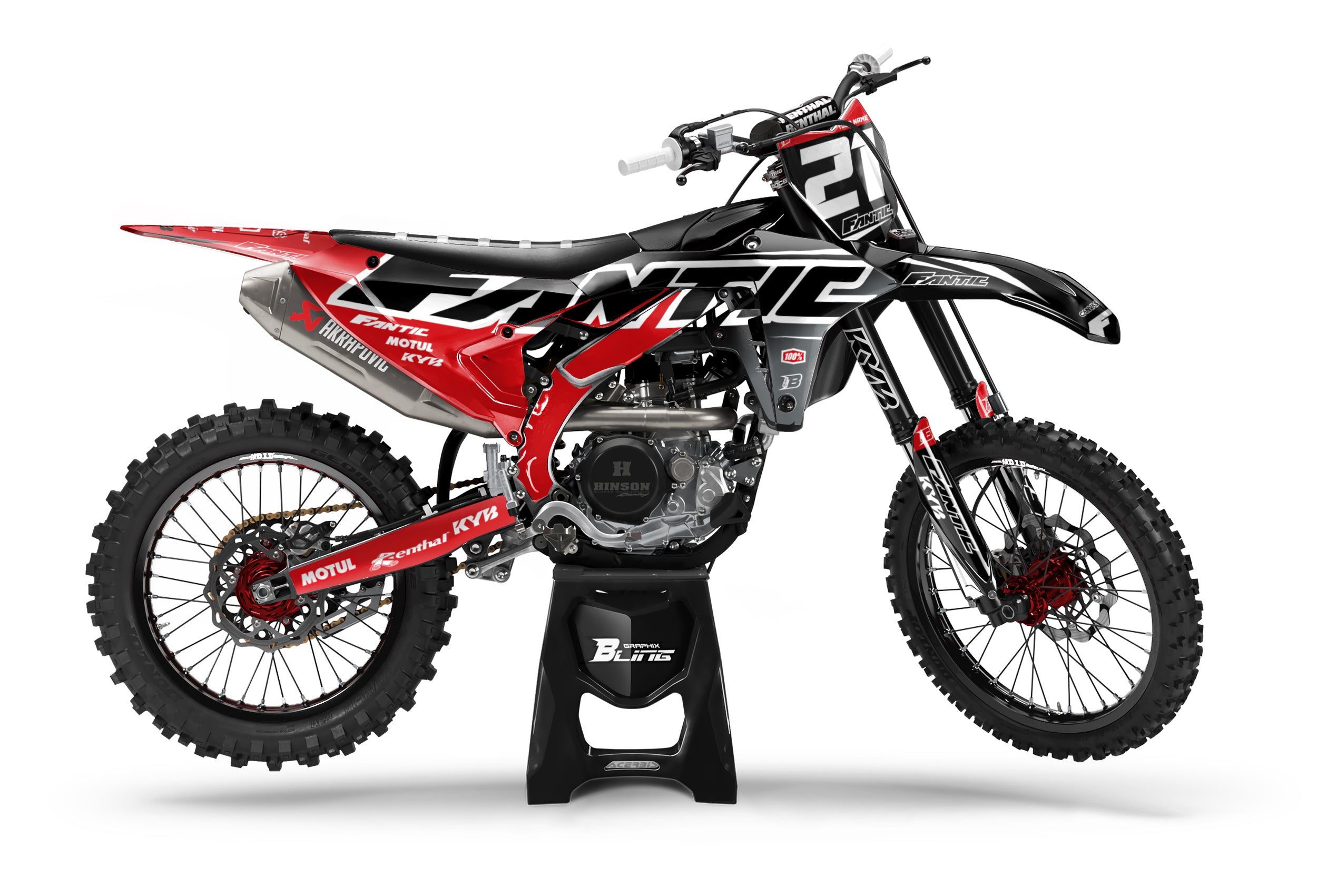 FANTIC FULL GRAPHICS KIT ''SPECIAL'' DESIGN – bling graphix