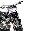 FULL GRAPHICS KIT FOR HUSQVARNA ''GIRLSRIDEFAST'' DESIGN