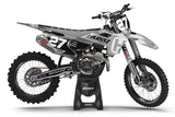 FULL GRAPHICS KIT FOR HUSQVARNA ''DESTINY GREY'' DESIGN