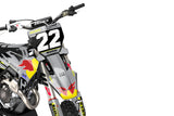 FULL GRAPHICS KIT FOR HUSQVARNA ''FACTORY ONE FLUO'' DESIGN