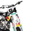 FULL GRAPHICS KIT FOR HUSQVARNA ''RACING EDITION WHITE'' DESIGN