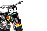 FULL GRAPHICS KIT FOR HUSQVARNA ''RACING EDITION BLACK'' DESIGN