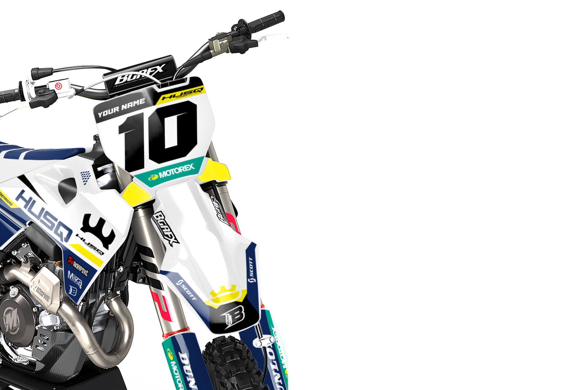 FULL GRAPHICS KIT FOR HUSQVARNA ''PRIME'' DESIGN – bling graphix