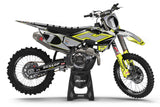 FULL GRAPHICS KIT FOR HUSQVARNA ''RETRO GREY'' DESIGN