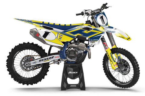 FULL GRAPHICS KIT FOR HUSQVARNA ''RETRO'' DESIGN