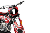 FULL GRAPHICS KIT FOR HUSQVARNA ''RETRO RED'' DESIGN