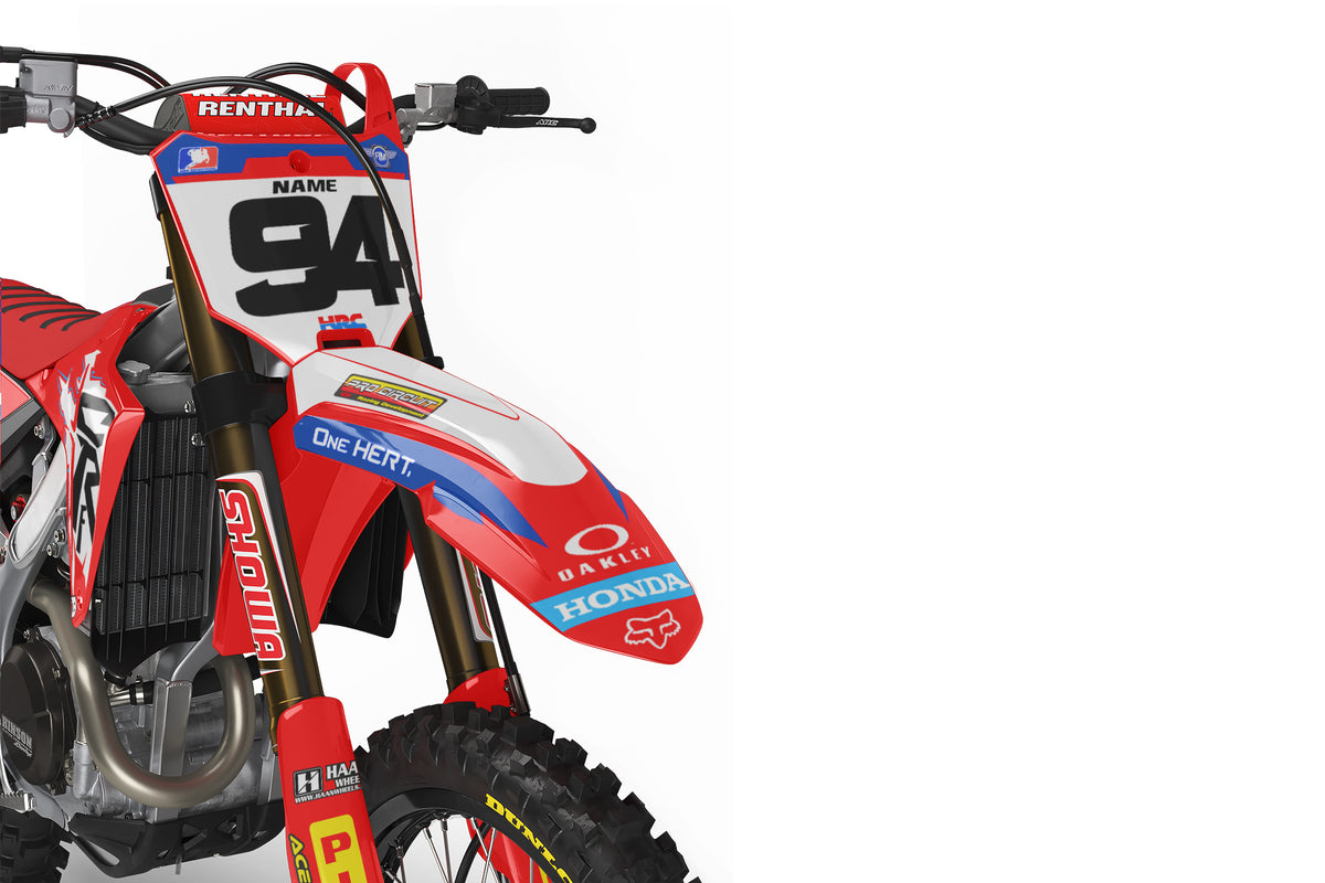 HONDA GRAPHICS KIT ''RETRO 94 BLUE'' DESIGN