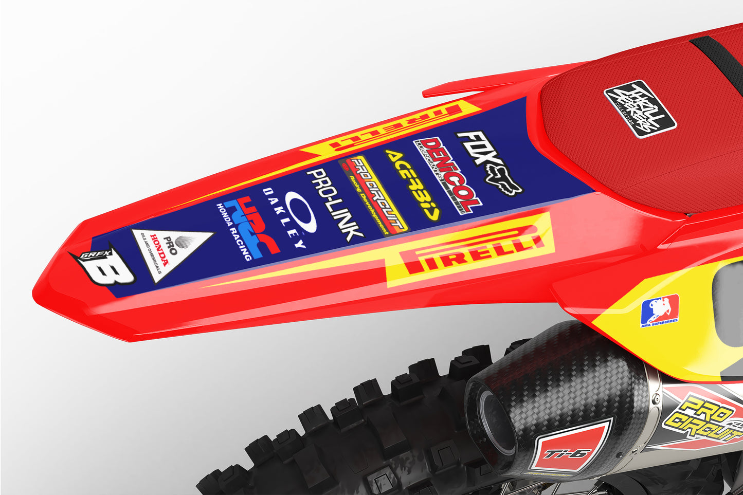 HONDA GRAPHICS KIT ''RETRO 94'' DESIGN