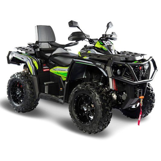 AODES ODES PATHCROSS 650 800 1000 FULL GRAPHICS KIT ''SHARPED LIME GREEN'' DESIGN