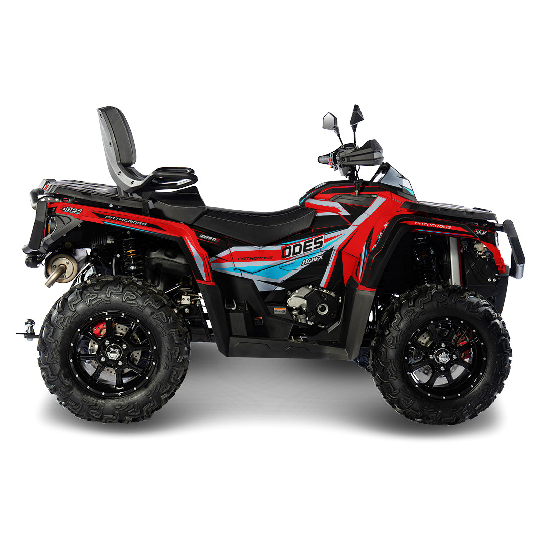 AODES ODES PATHCROSS 650 800 1000 FULL GRAPHICS KIT ''SHARPED'' DESIGN