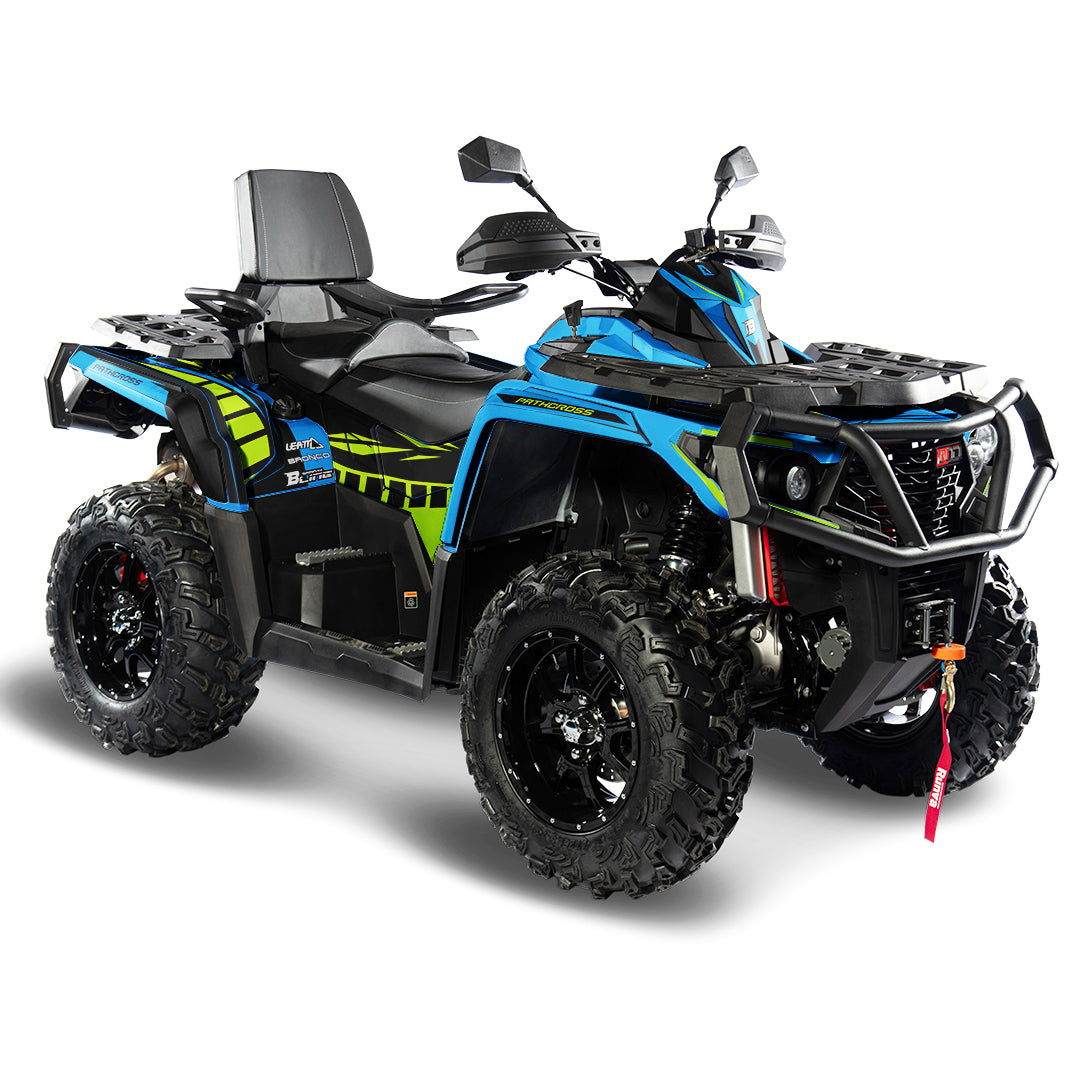 AODES ODES PATHCROSS 650 800 1000 FULL GRAPHICS KIT ''STRIPE BLUE'' DESIGN