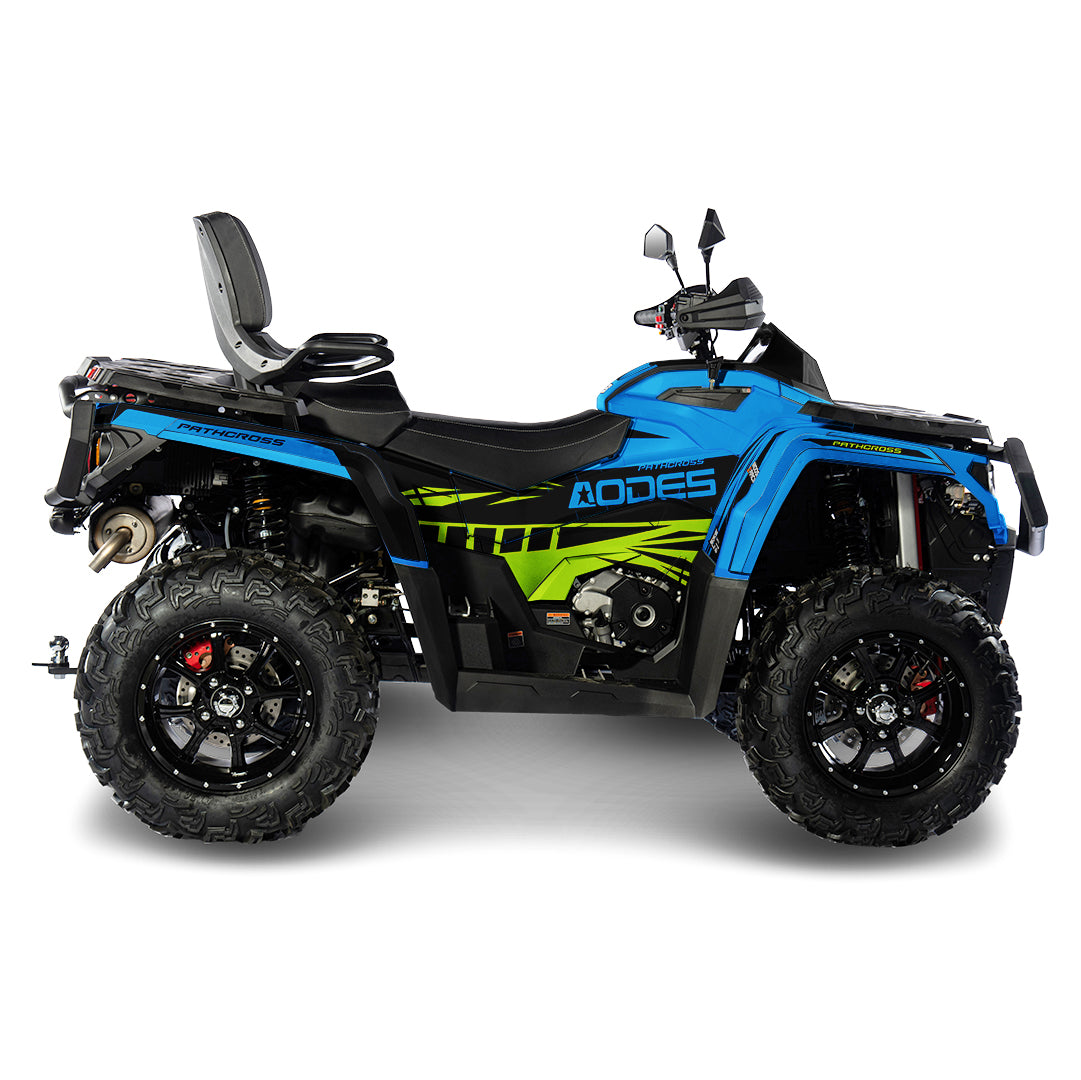 AODES ODES PATHCROSS 650 800 1000 FULL GRAPHICS KIT ''STRIPE BLUE'' DESIGN