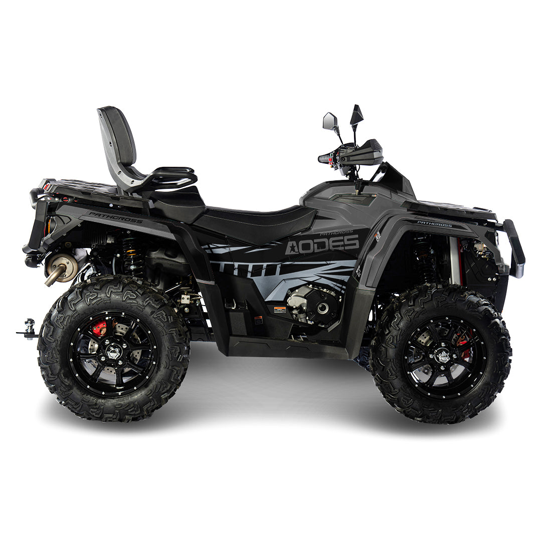 AODES ODES PATHCROSS 650 800 1000 FULL GRAPHICS KIT ''STRIPE GREY'' DESIGN