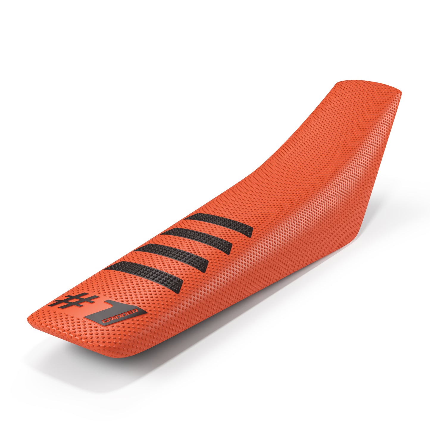 Seat Cover - RIBBED - Orange/Black