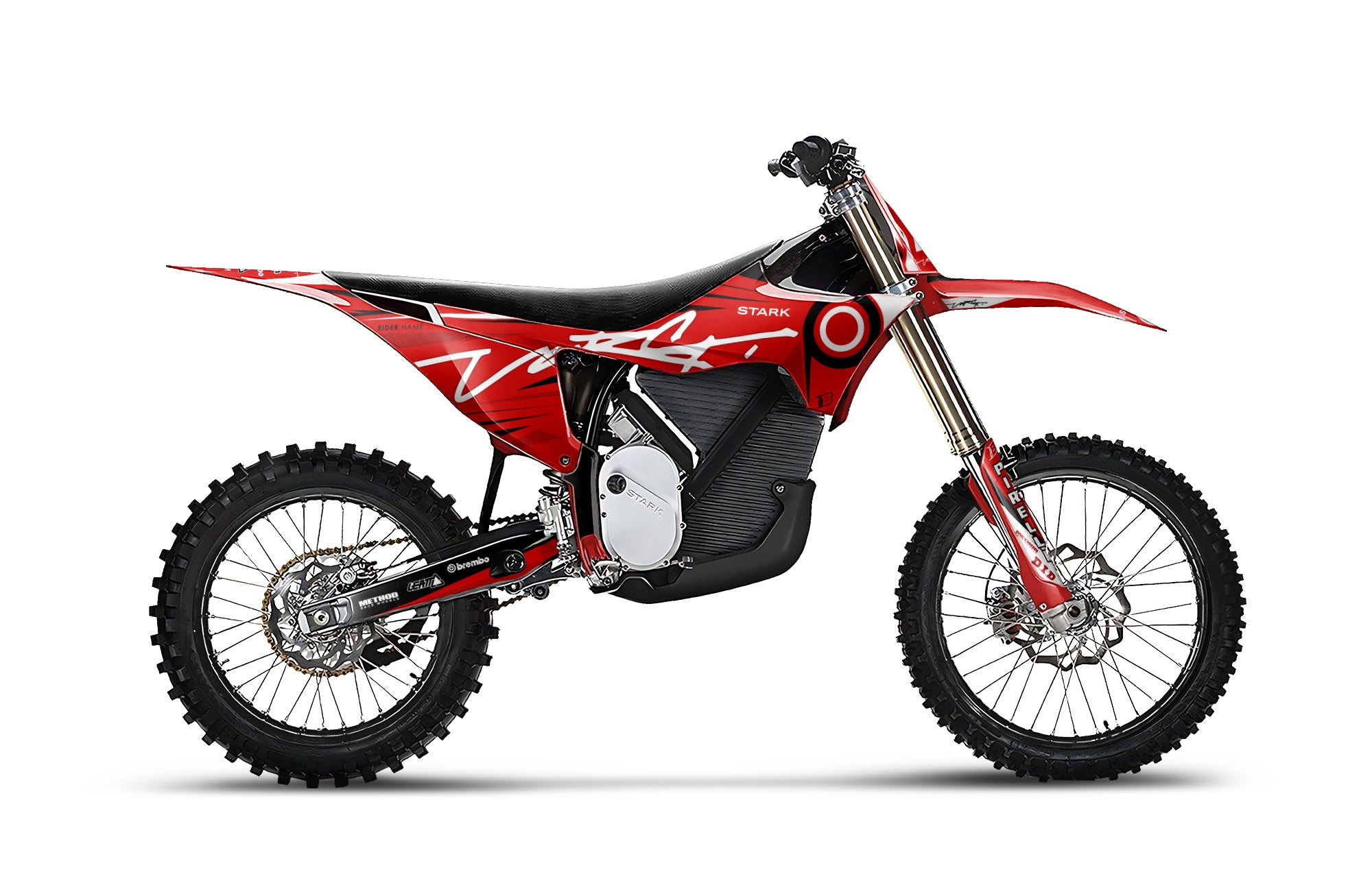 Red Graphix STARK VARG FULL GRAPHICS KIT ''STRIPED RED'' DESIGN – bling graphix