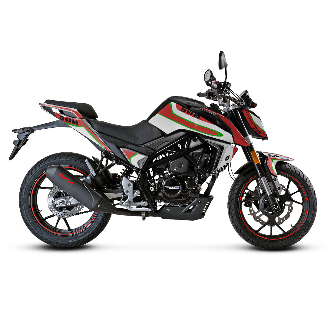SWM HOKU FULL GRAPHICS KIT ''LINED ITALIAN'' DESIGN