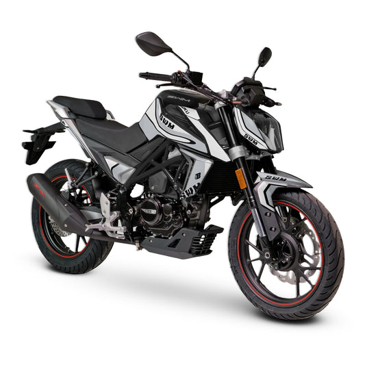 SWM HOKU FULL GRAPHICS KIT ''LINED WHITE'' DESIGN