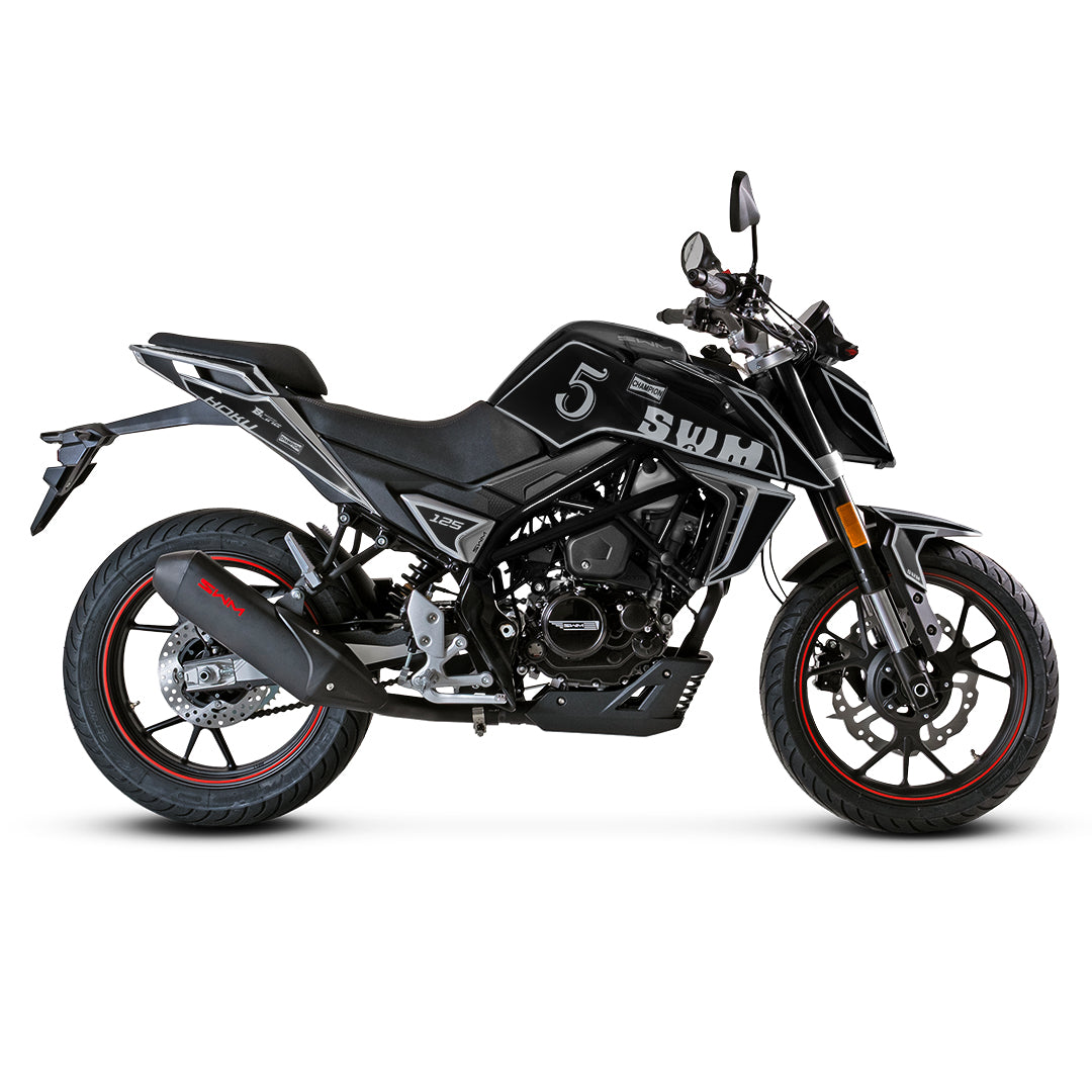 SWM HOKU FULL GRAPHICS KIT ''OLDSTYLE GREY'' DESIGN