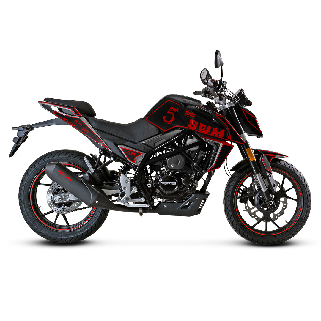 SWM HOKU FULL GRAPHICS KIT ''OLDSTYLE RED'' DESIGN