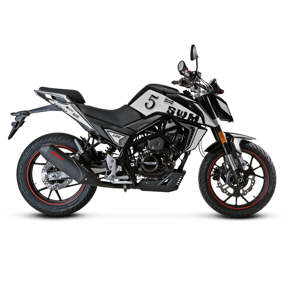 SWM HOKU FULL GRAPHICS KIT ''OLDSTYLE WHITE'' DESIGN
