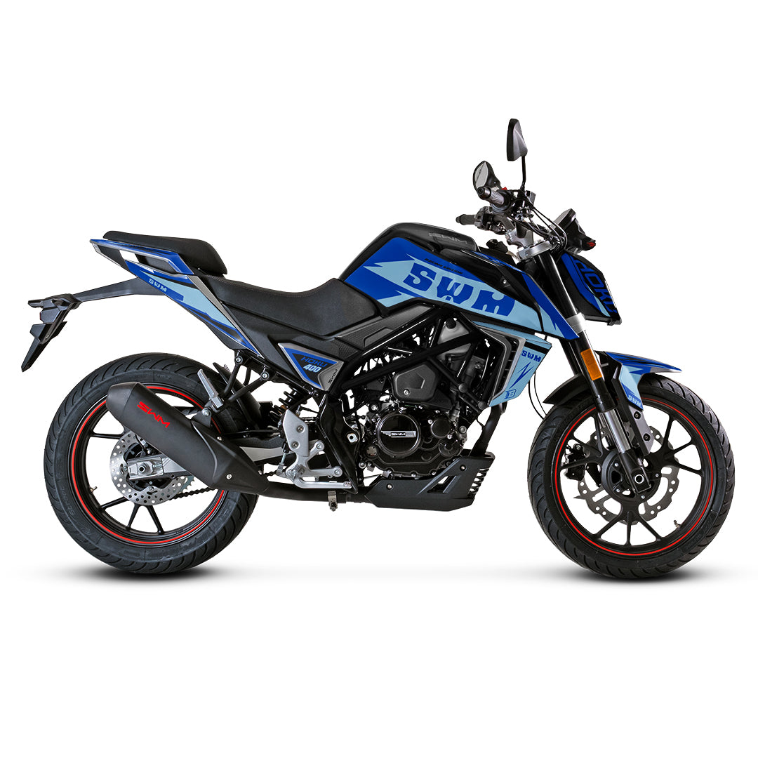 SWM HOKU FULL GRAPHICS KIT ''RACE BLUE'' DESIGN