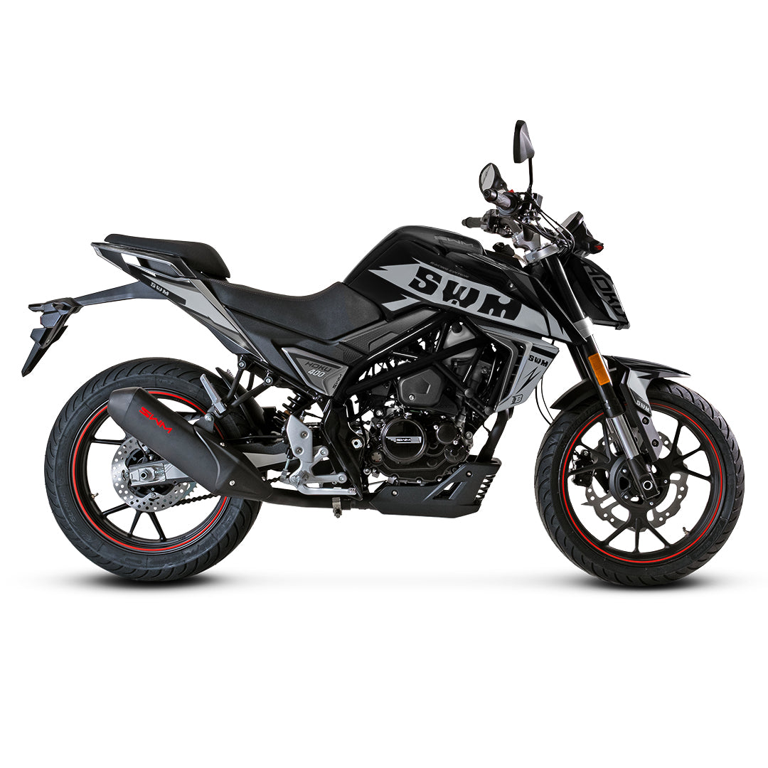 SWM HOKU FULL GRAPHICS KIT ''RACE GREY'' DESIGN