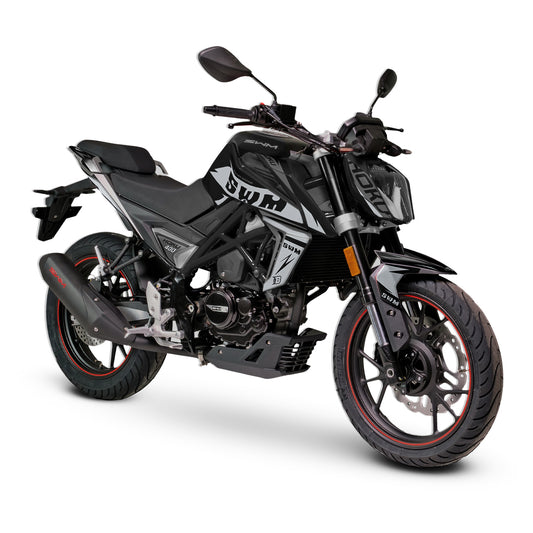 SWM HOKU FULL GRAPHICS KIT ''RACE GREY'' DESIGN