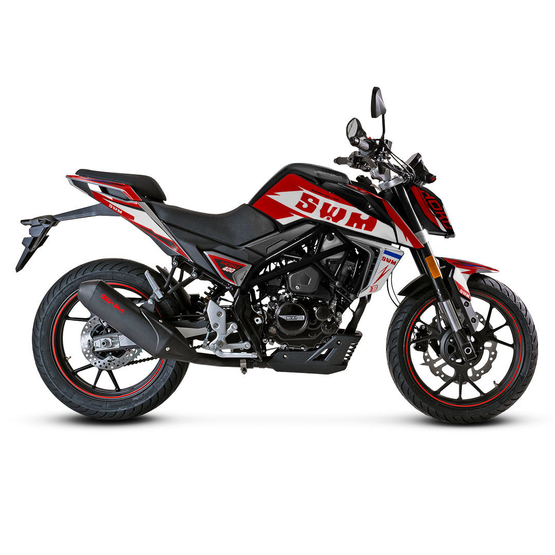SWM HOKU FULL GRAPHICS KIT ''RACE RED'' DESIGN