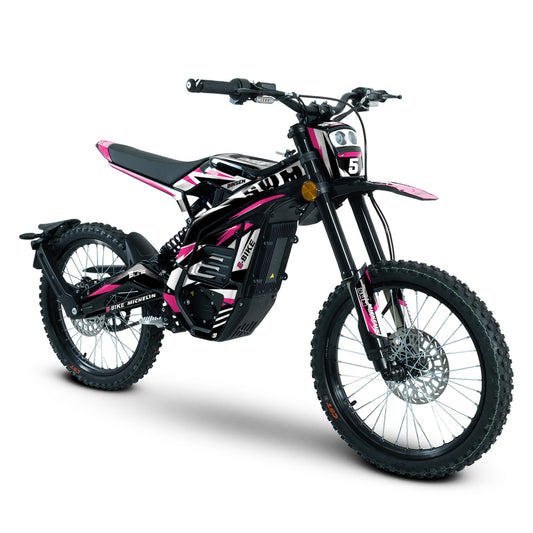 SWM BINSEN FULL GRAPHICS KIT ''TRACKER PINK'' DESIGN
